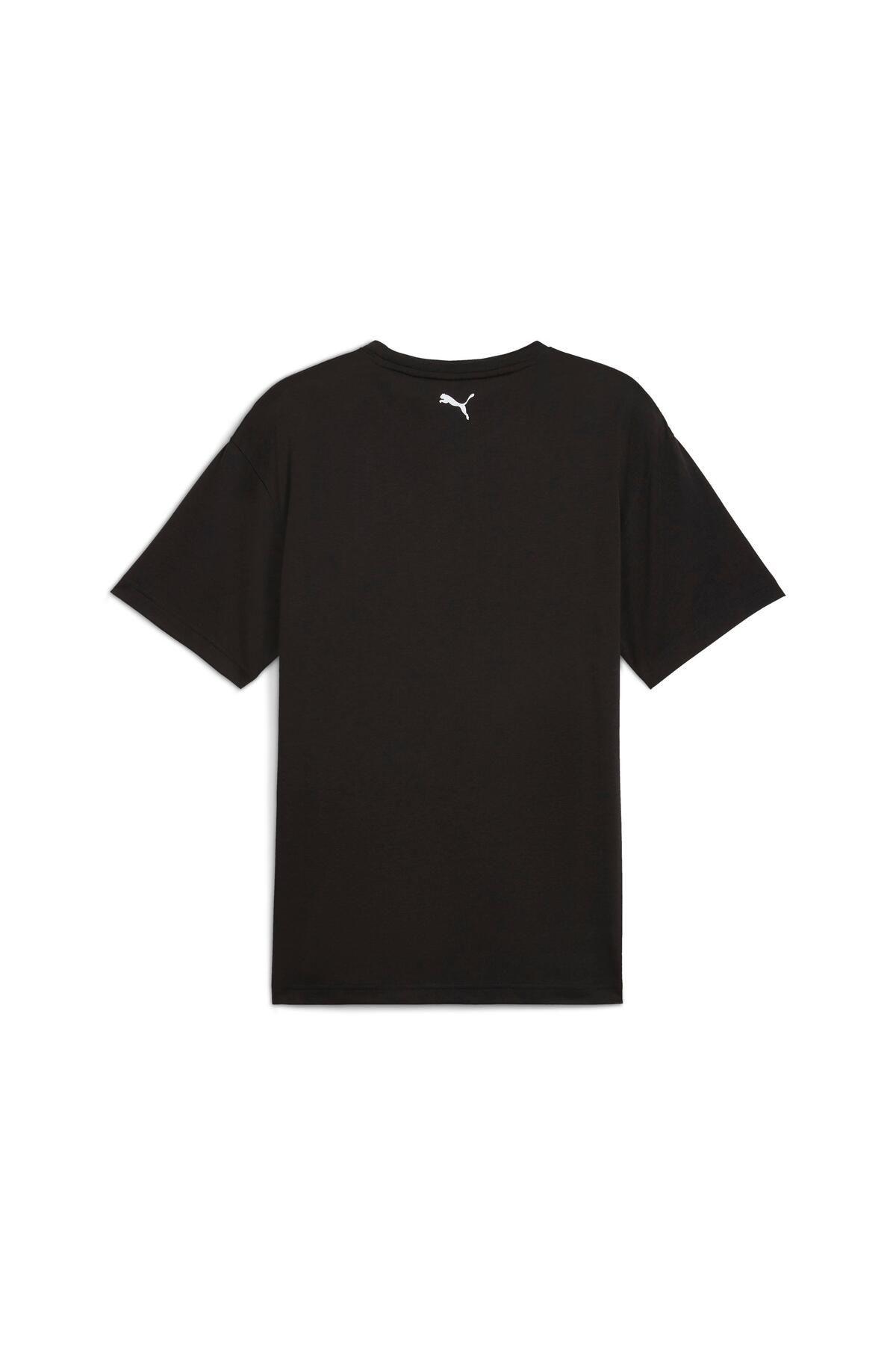 -Puma M GRAPHICS TRAIN RELAXED TEE Spor T-Shirt