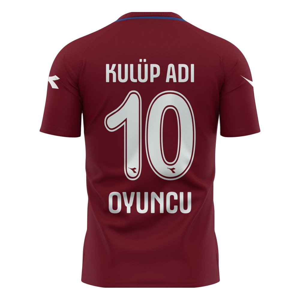 Oppa Tek Üst Futbol Forma - bordo