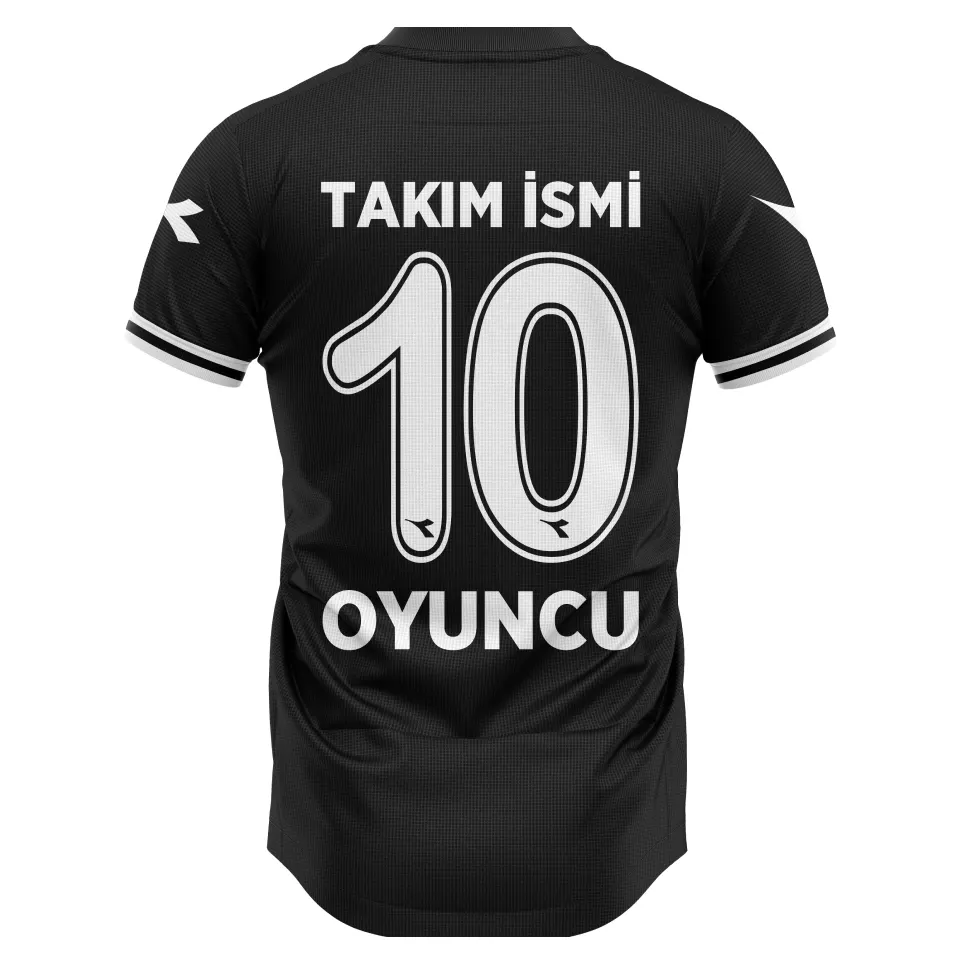 Vela Elite Tek Üst Futbol Forması - Siyah