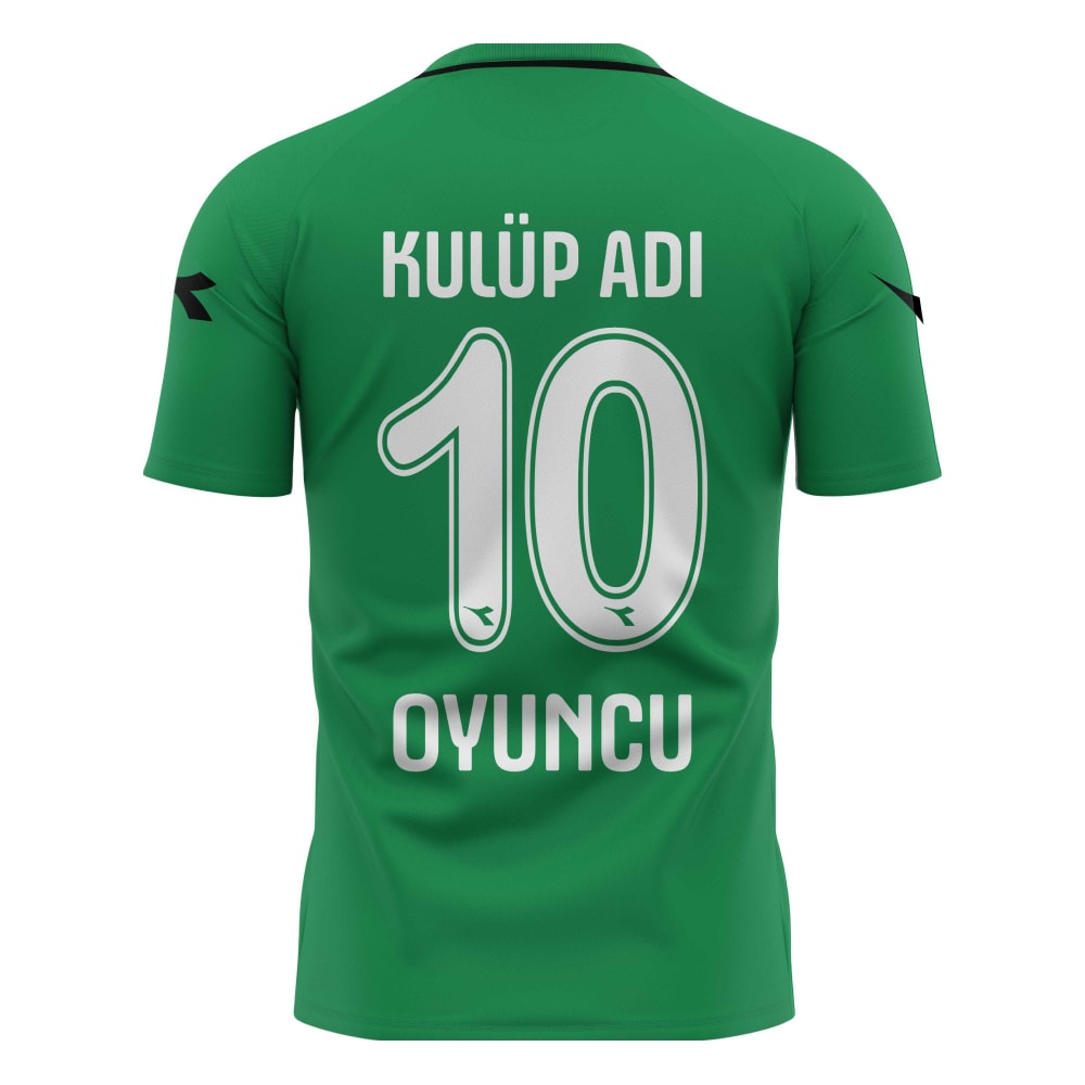 Oppa Tek Üst Futbol Forma - yeşil