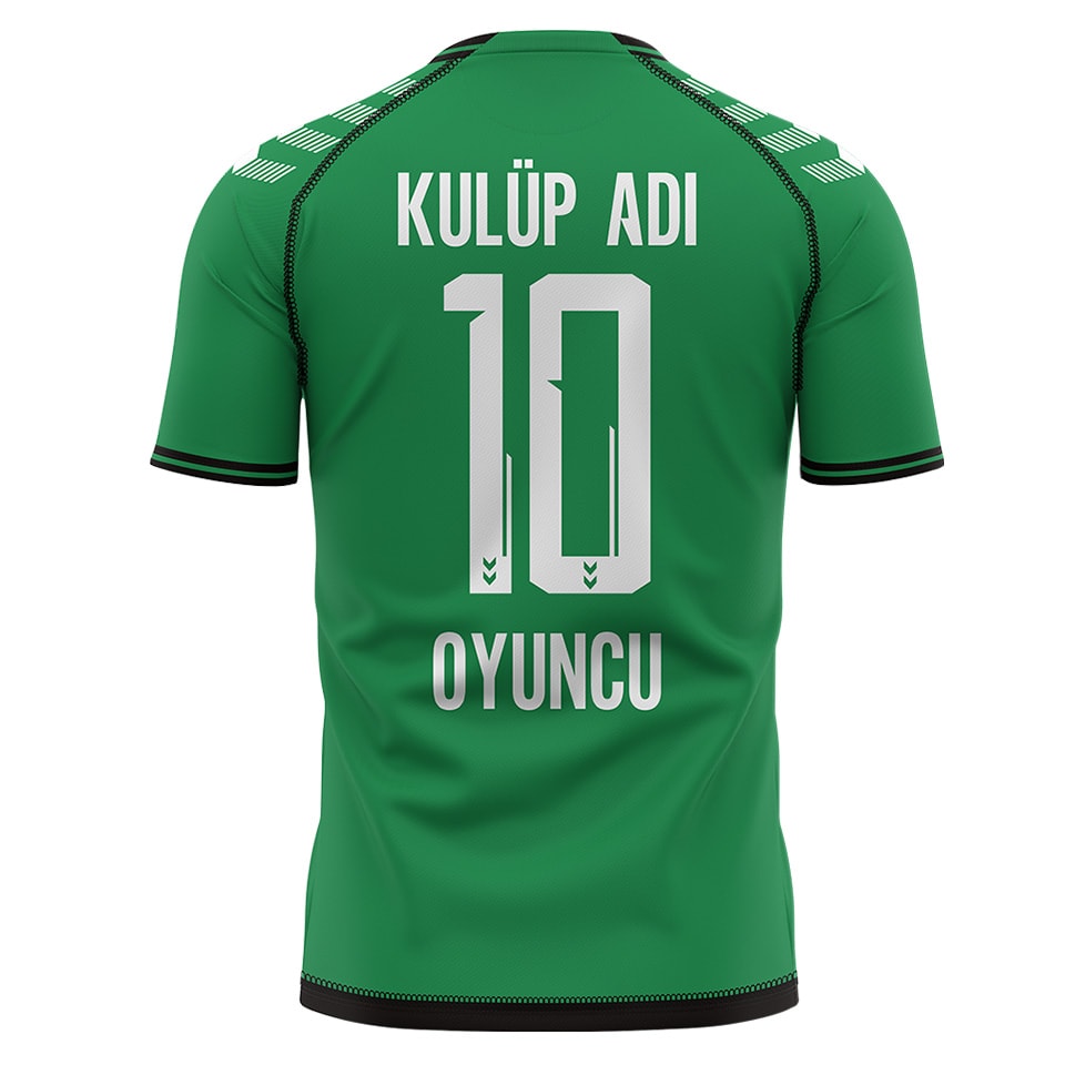 Line Elegance Profesyonel Futbol Forma - koyu yeşil