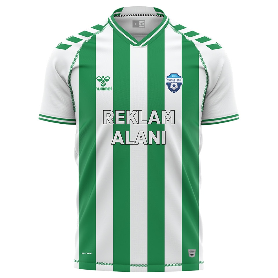 Line Elegance Profesyonel Futbol Forma - yeşil