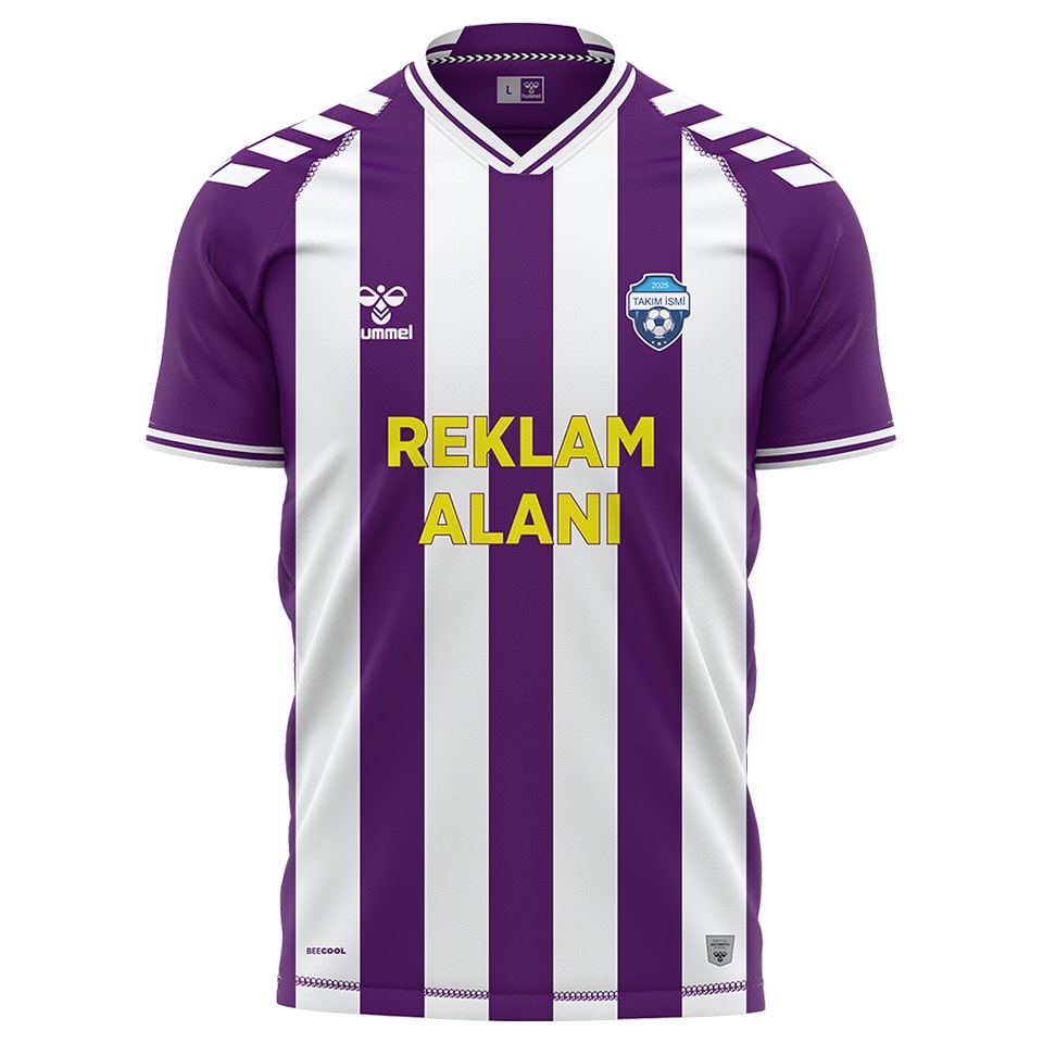 Line Elegance Profesyonel Futbol Forma - mor