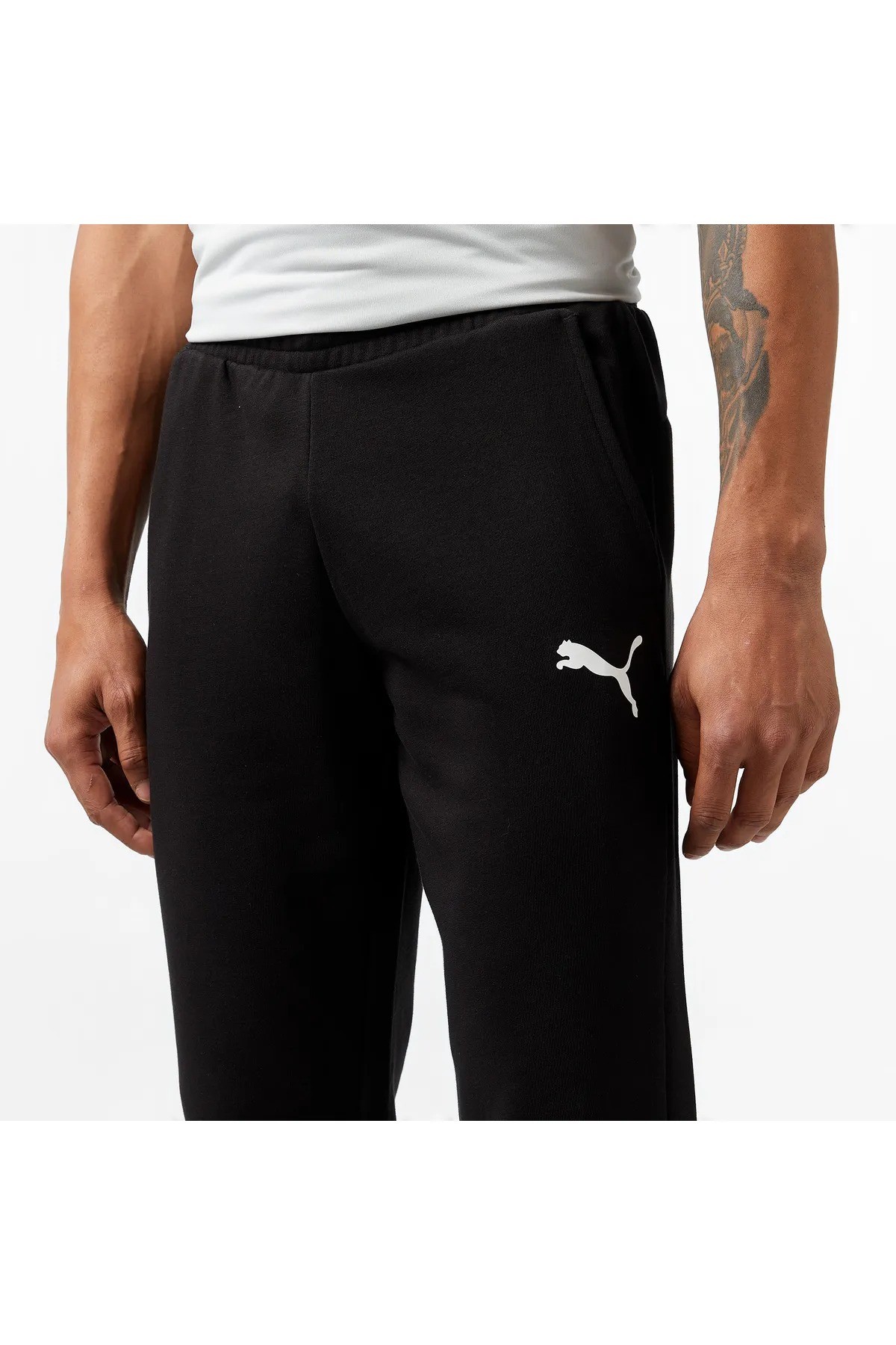 Puma Essential Logo Erkek Siyah Eşofman Altı