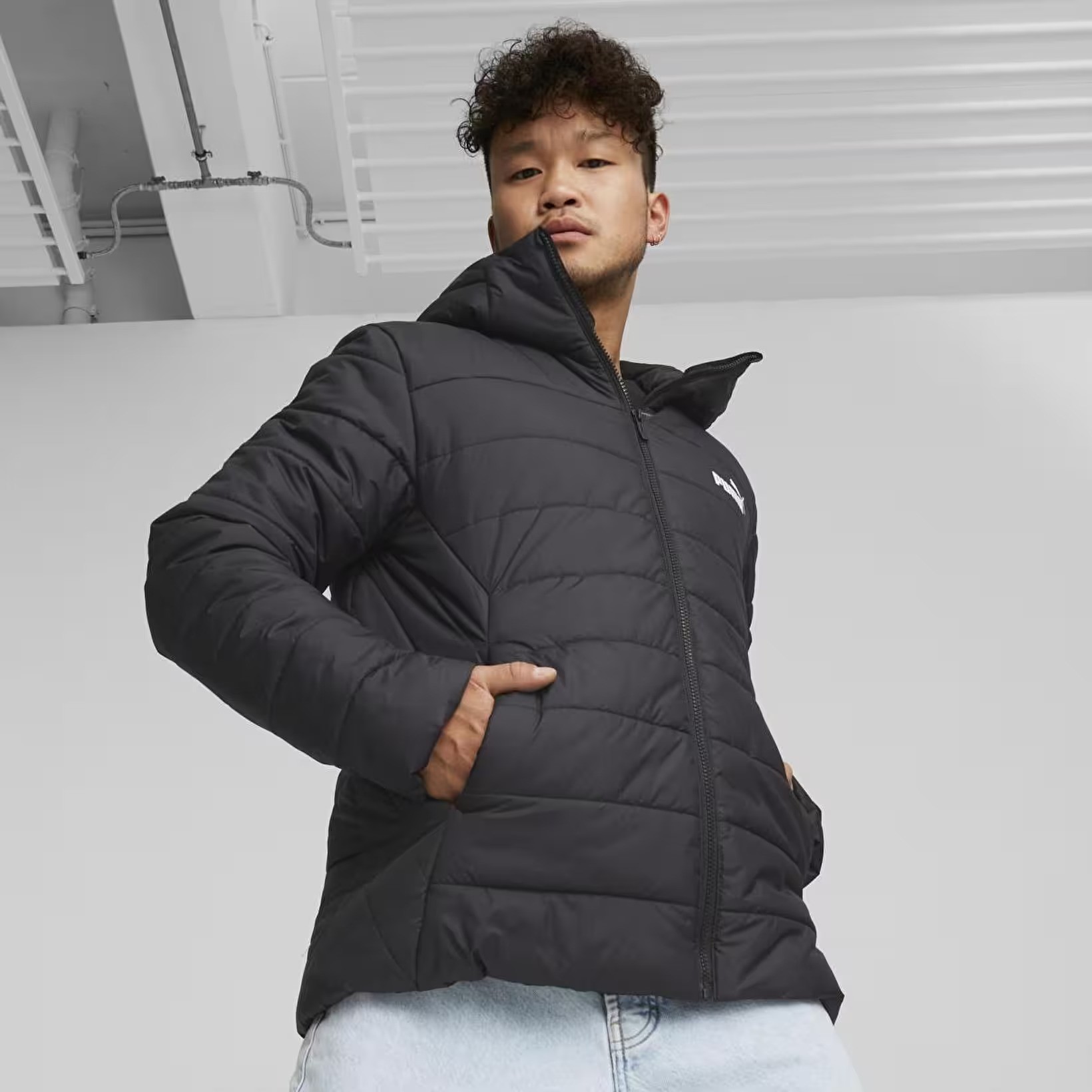 Puma Sportswear Ess+ Full-Zip Hoodie Unisex Mont