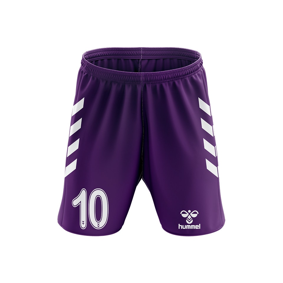 Elegance Futbol Şortu - mor