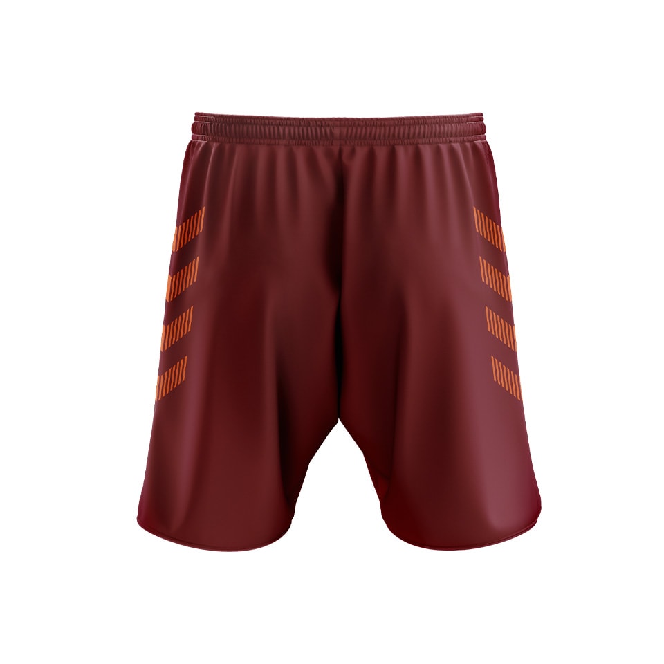 Elegance Futbol Şortu - bordo