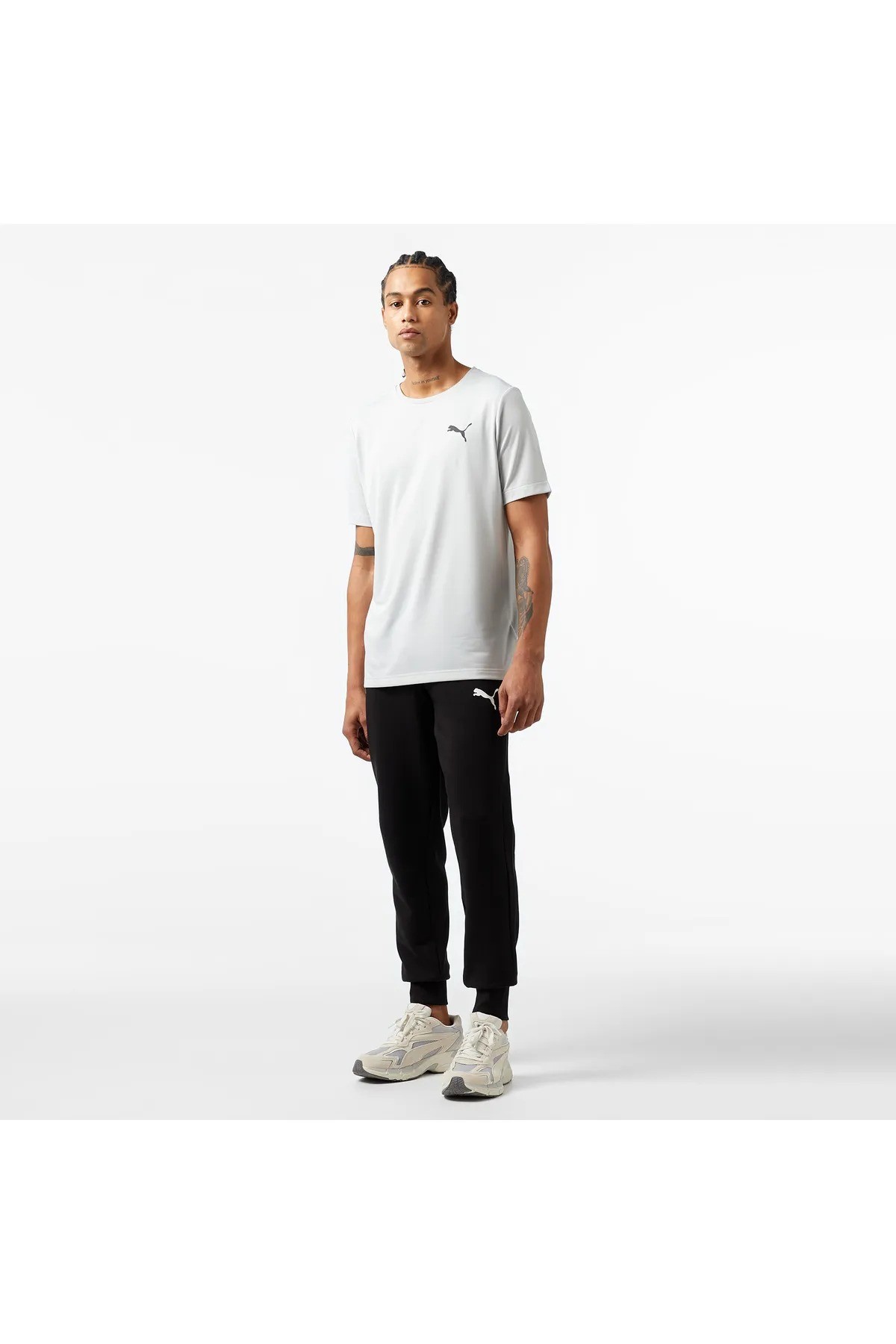 Puma Essential Logo Erkek Siyah Eşofman Altı