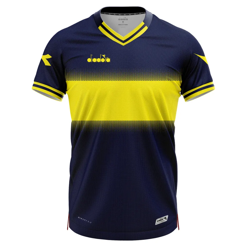 Tino Elite Tek Üst Futbol Forması - sarı lacivert