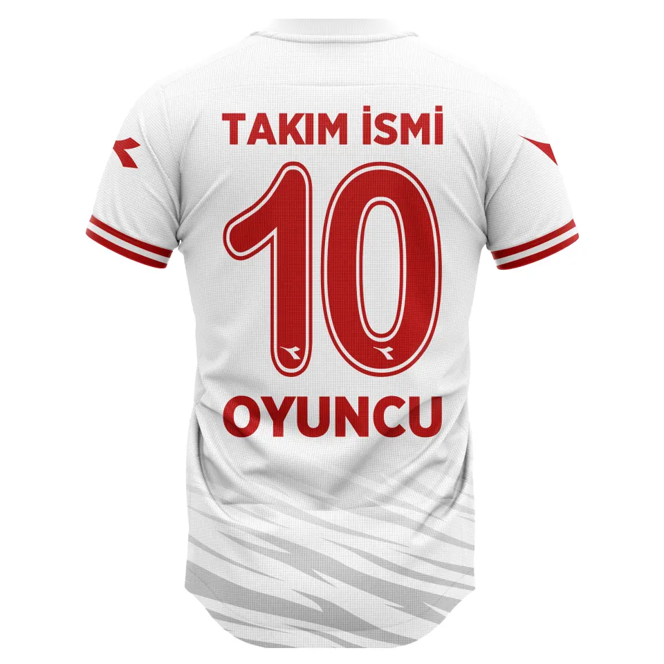 Dore Elite Tek Üst Futbol Forma - Beyaz