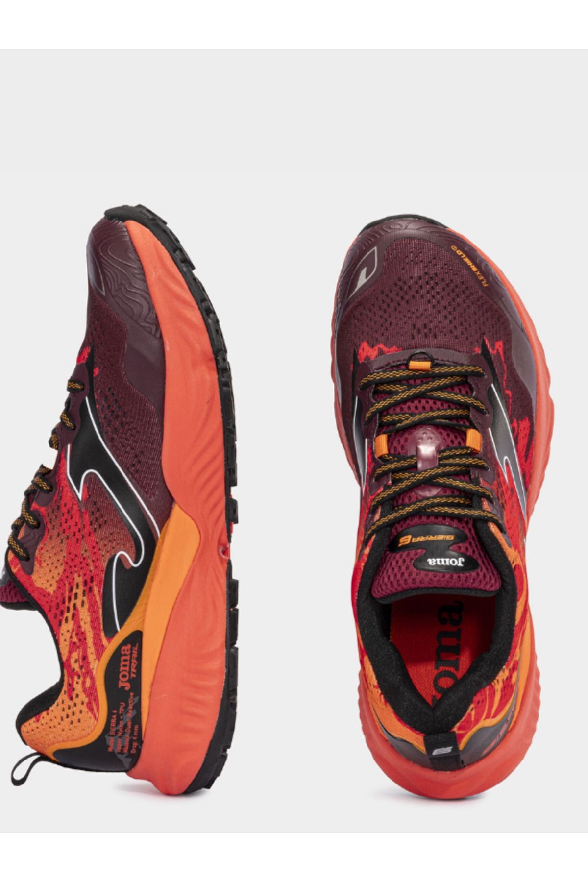 -Joma SIERRA MEN 2406 GARNET ORANGE Erkek Spor Outdoor Ayakkabı