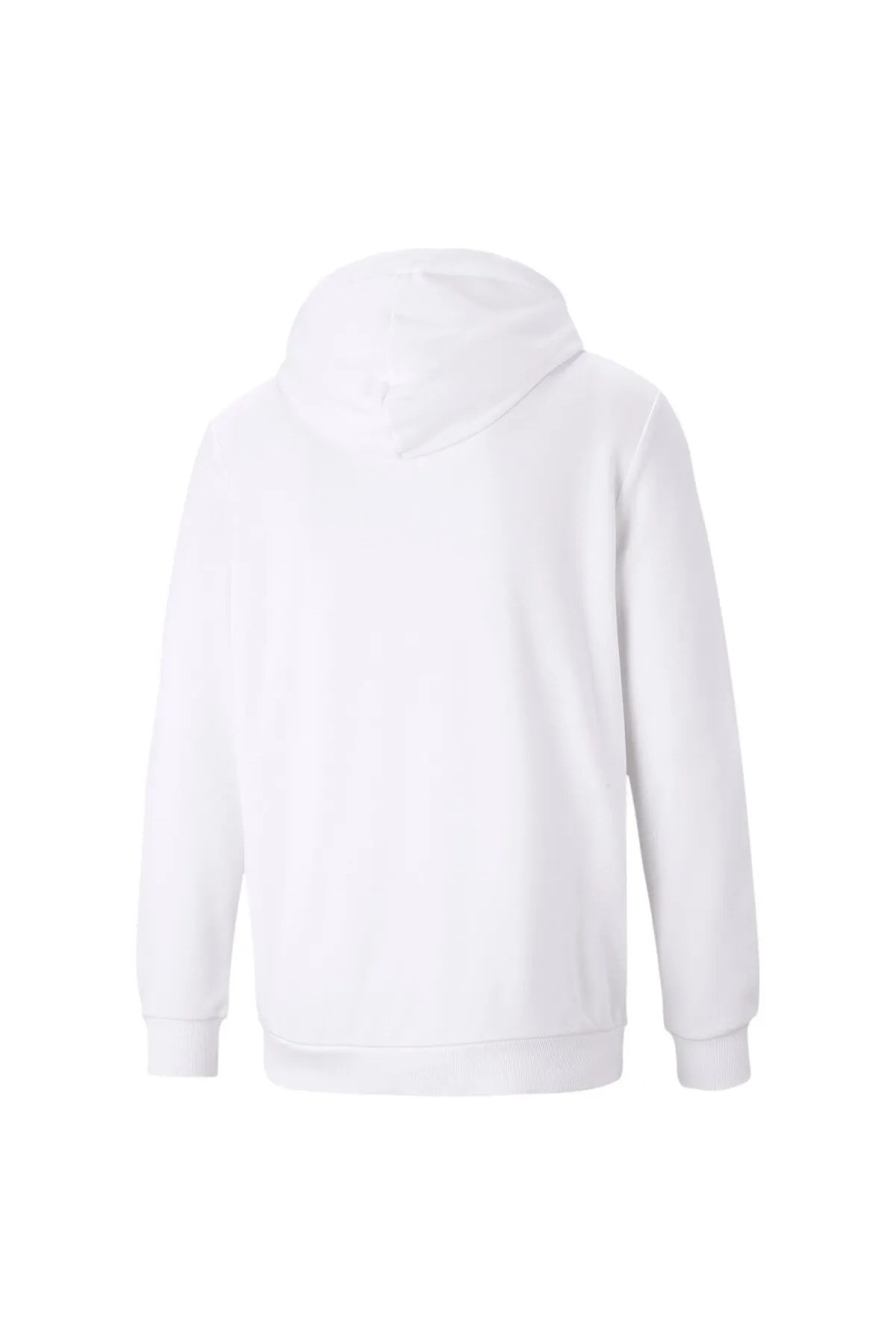 PUMA Ess Big Logo Hoodie Unisex Beyaz Günlük Stil Sweatshirt