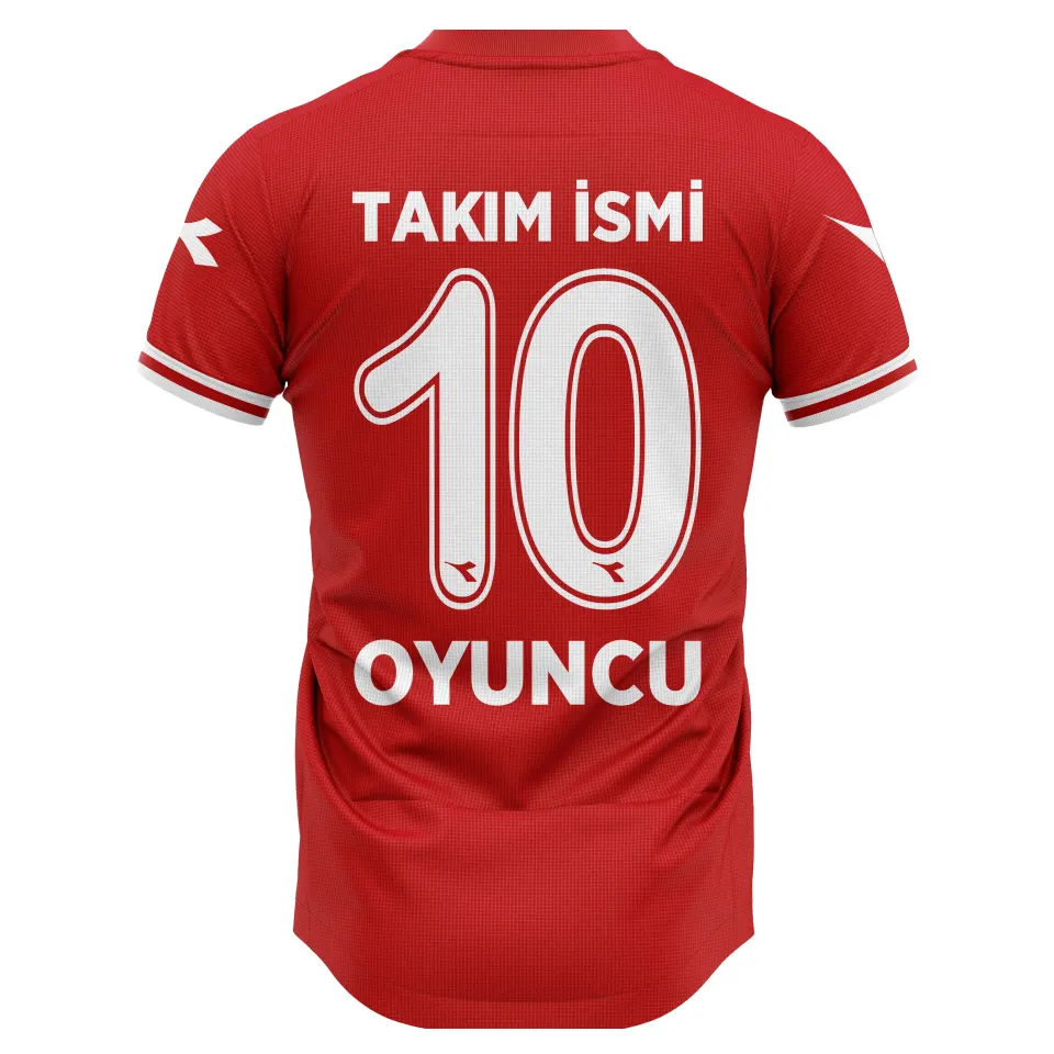 Tino Elite Tek Üst Futbol Forması - Kırmızı