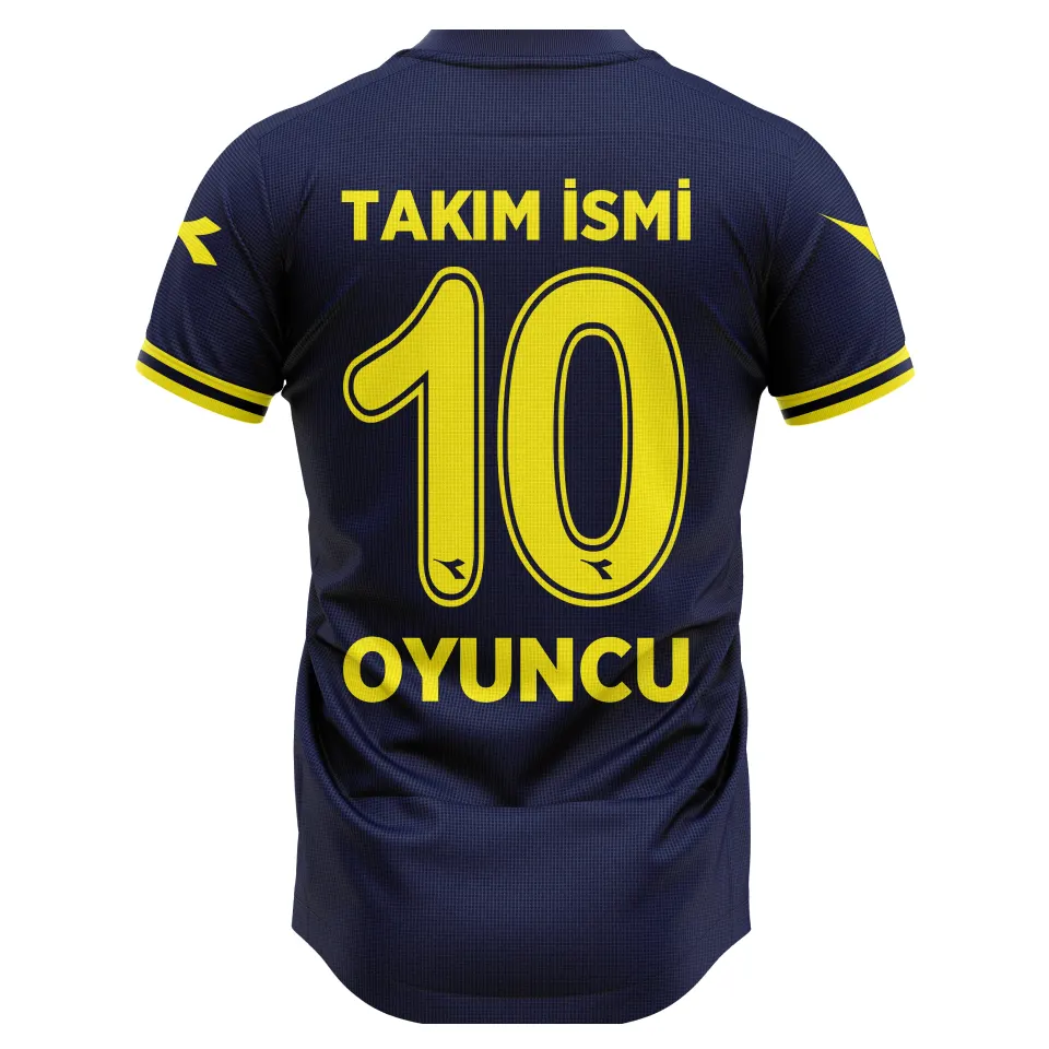 Tino Elite Tek Üst Futbol Forması - sarı lacivert