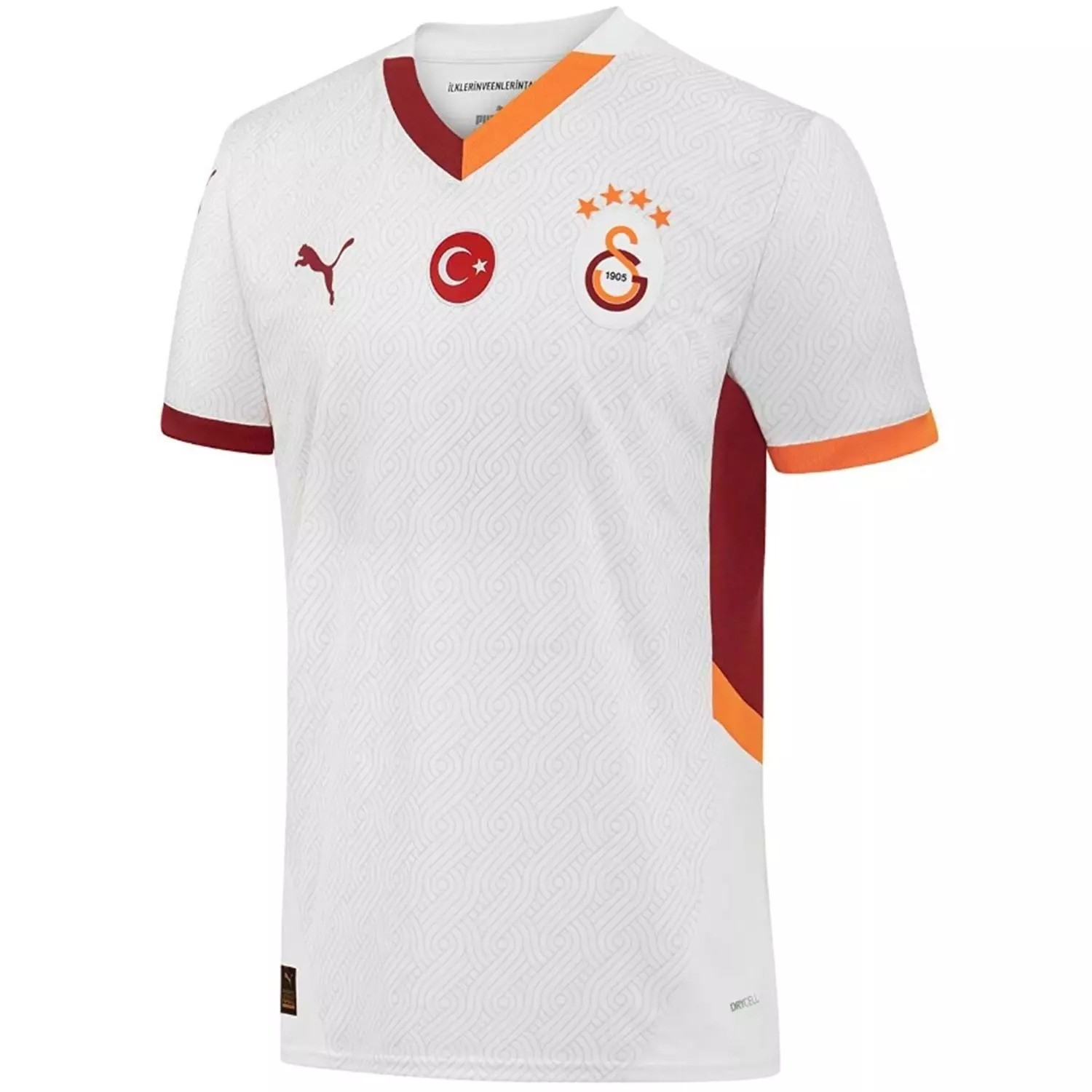 Galatasaray S.K. Beyaz Forma 24/25 Deplasman Unisex Forma