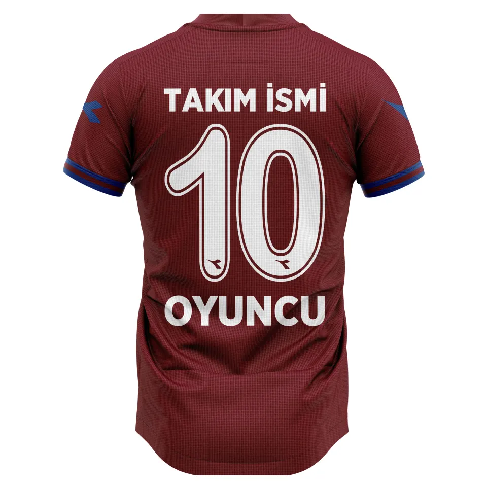 Tino Elite Tek Üst Futbol Forması - bordo mavi