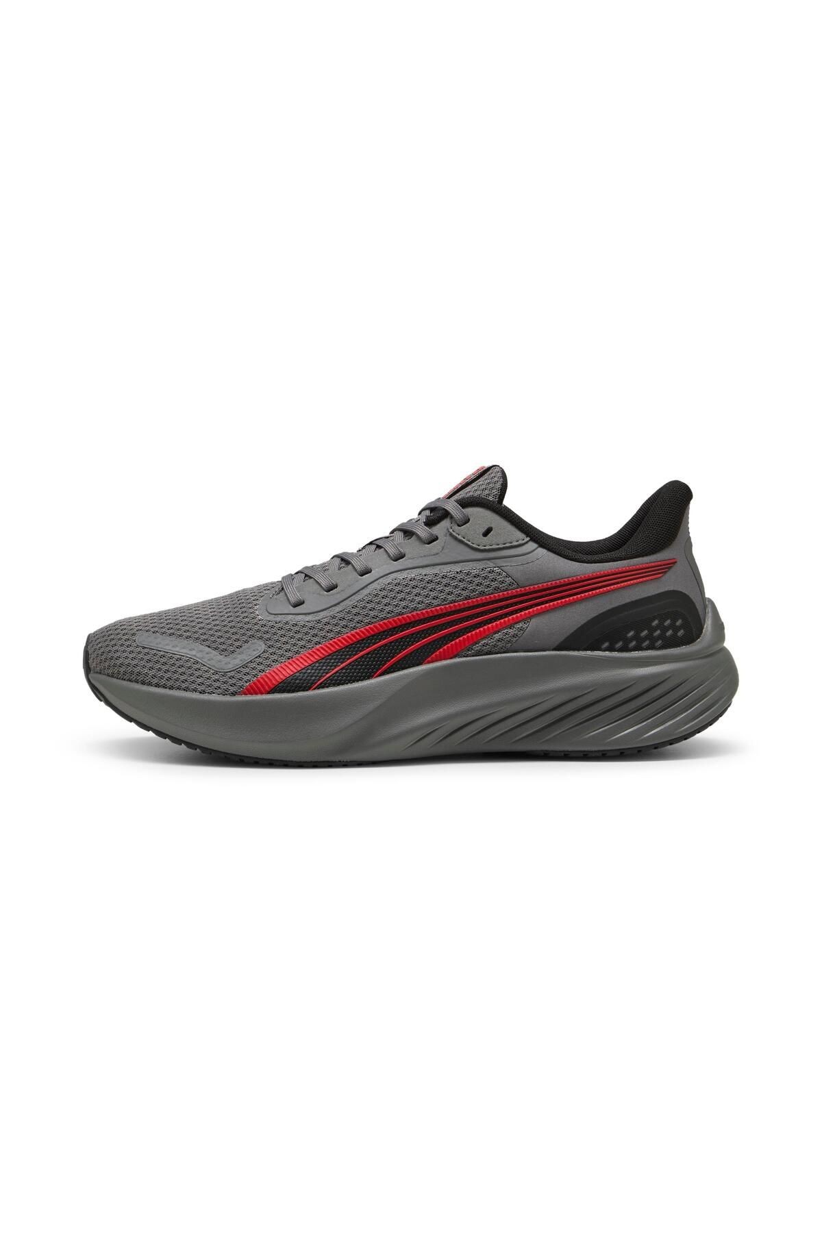 Puma Pounce Lite  Unisex Koşu & Antrenman Ayakkabısı - Gri