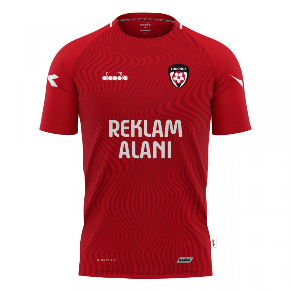 Rico Tek Üst Futbol Forma - kırmızı