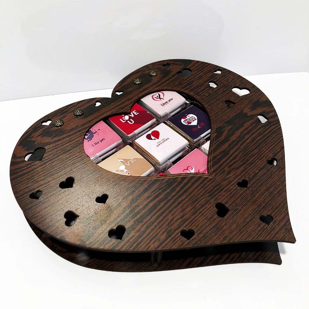 HEART LOVE RESİMLİ ÇİKOLATA