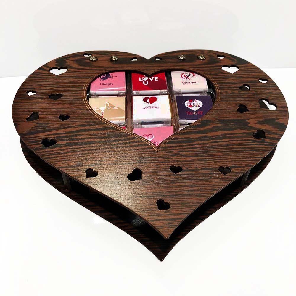HEART LOVE RESİMLİ ÇİKOLATA