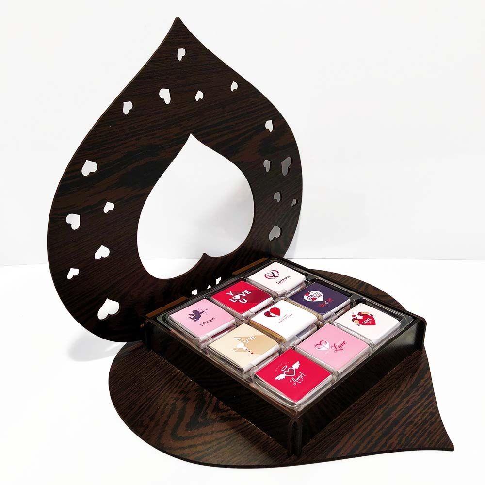 HEART LOVE RESİMLİ ÇİKOLATA