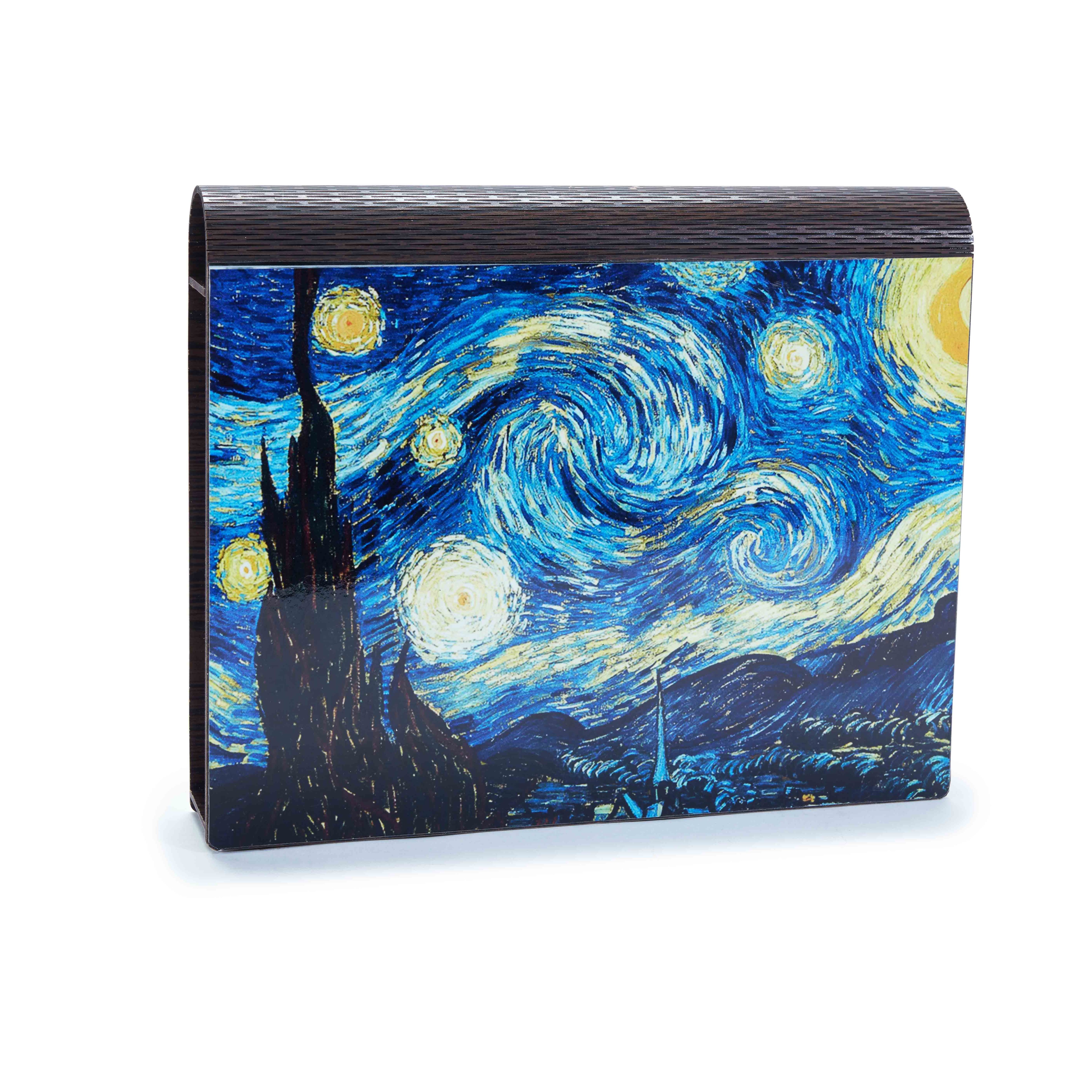 VAN GOGH YILDIZLI GECE DENİZ KABUĞU