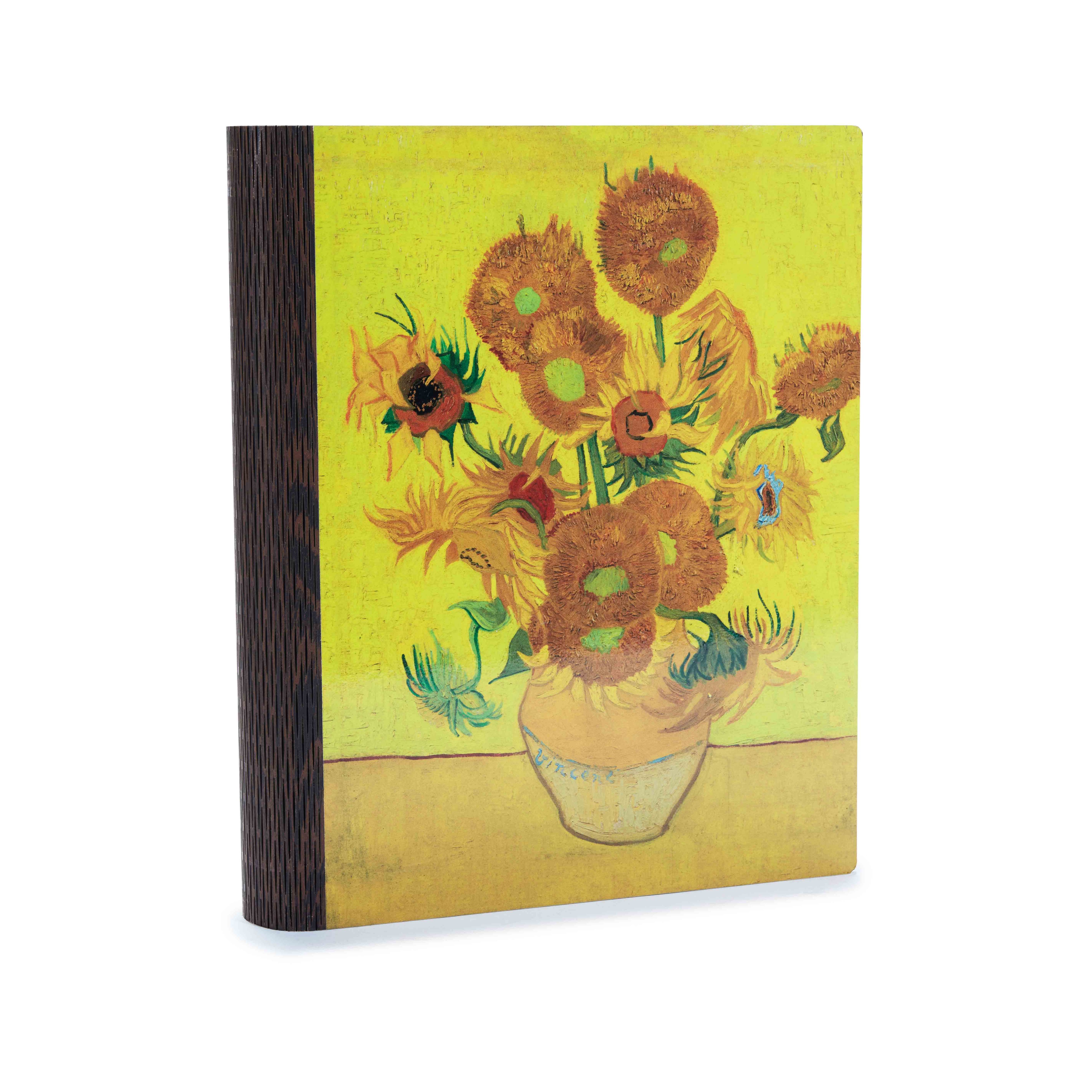 VAN GOGH SUNFLOWERS - DENİZ KABUĞU ÇİKOLATA