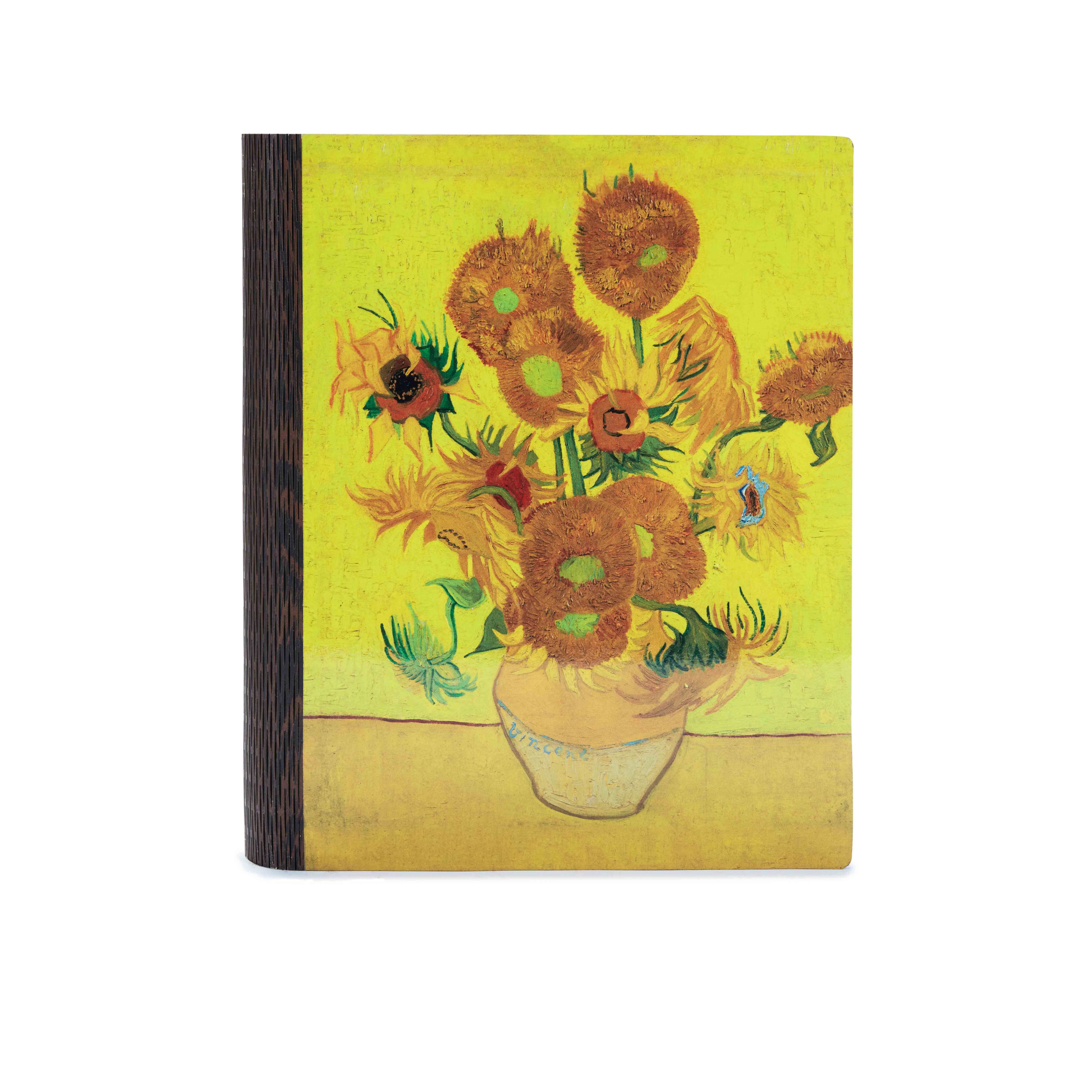 VAN GOGH SUNFLOWER - MONET EN BOİS
