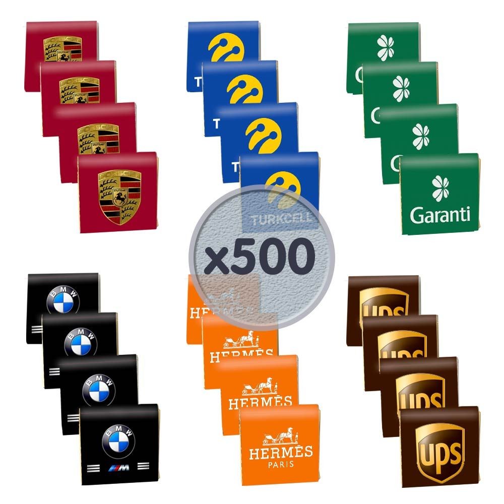 500 KURUMSAL LOGOLU ÇİKOLATA