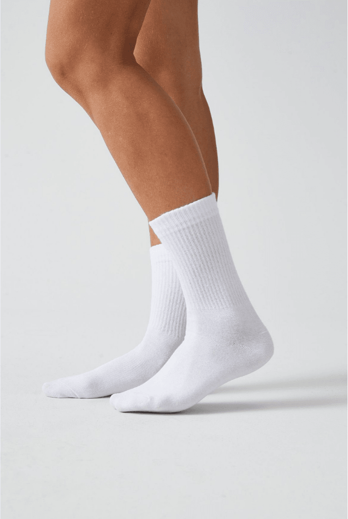  6 Çift Unisex Pamuklu Tenis Çorap Soket Boy