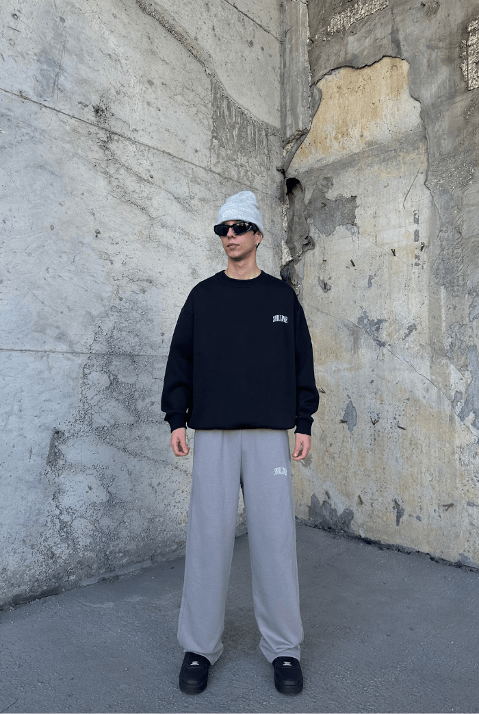 Serline Basic Oversize Sweatshirt