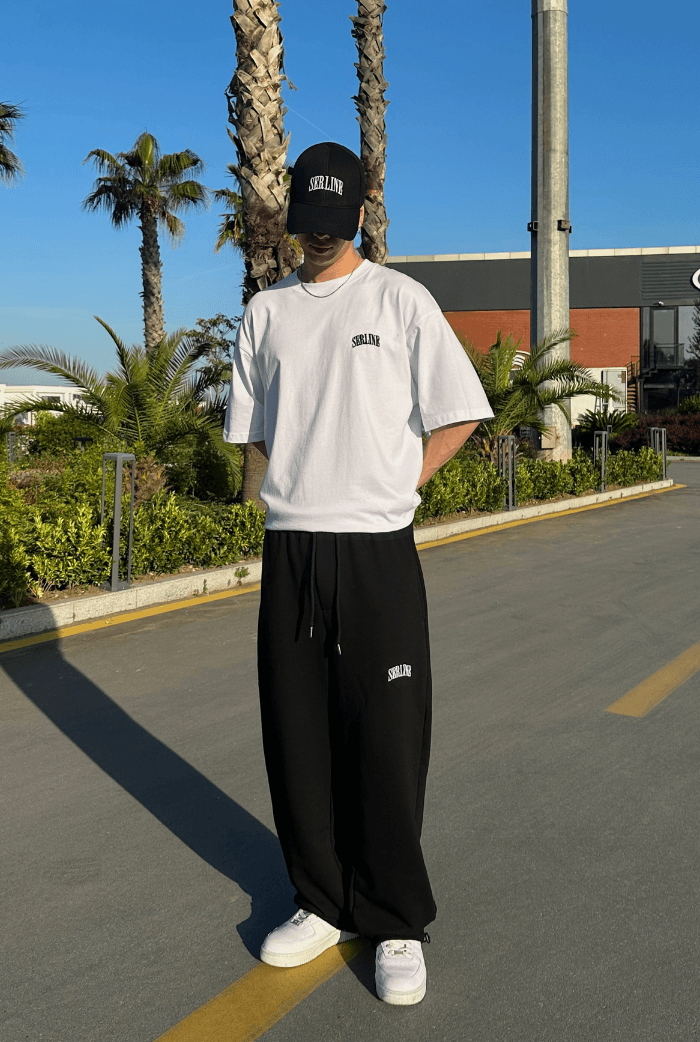 Yazlık-Serline Premium Ayarlanabilir Paça Baggy Eşofman 