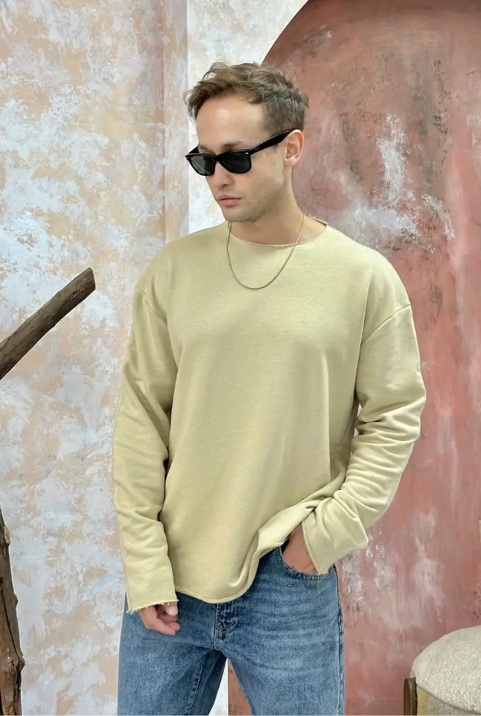 Pis Yaka Basic Oversize Sweatshirt
