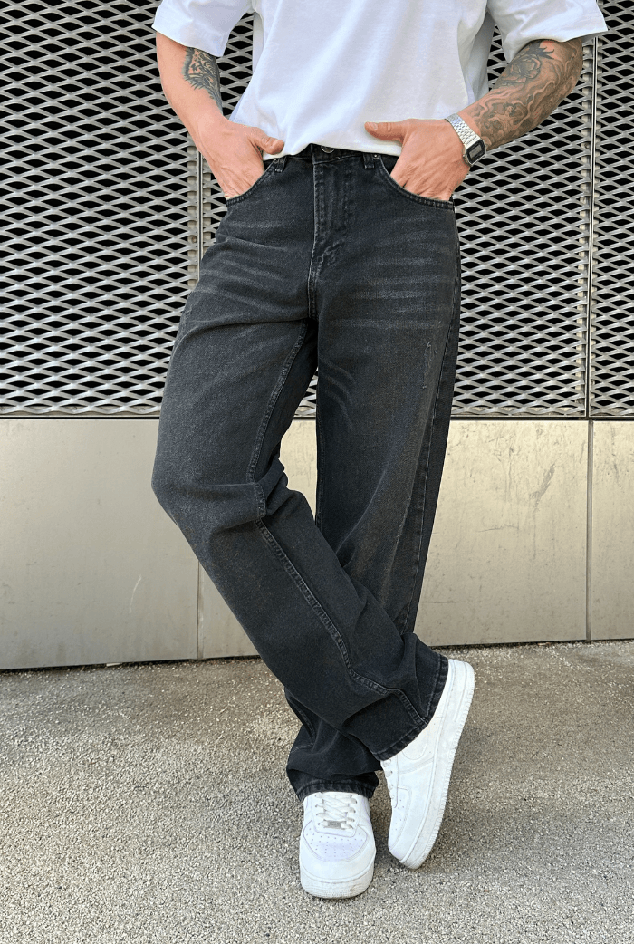 Antrasit Baggy Pantolon