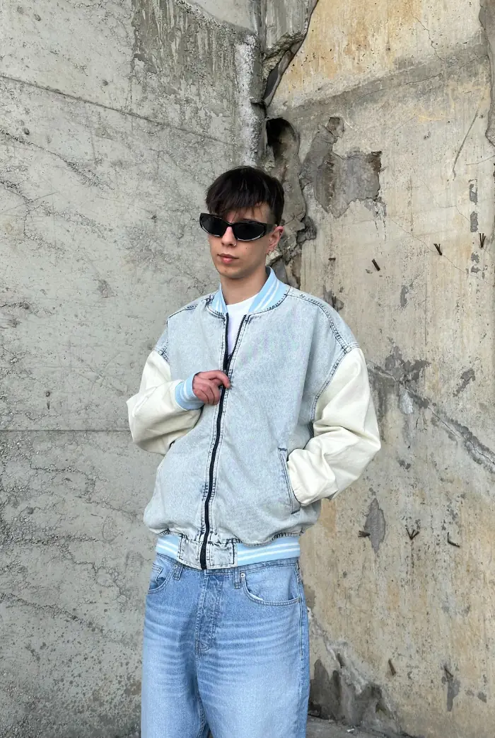 Oversize Bomber Ceket
