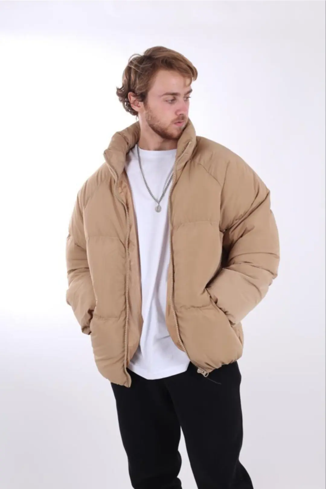 Oversize Şişme Mont