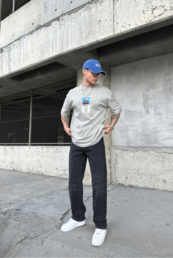 WICKED Baskılı Oversize T-shirt