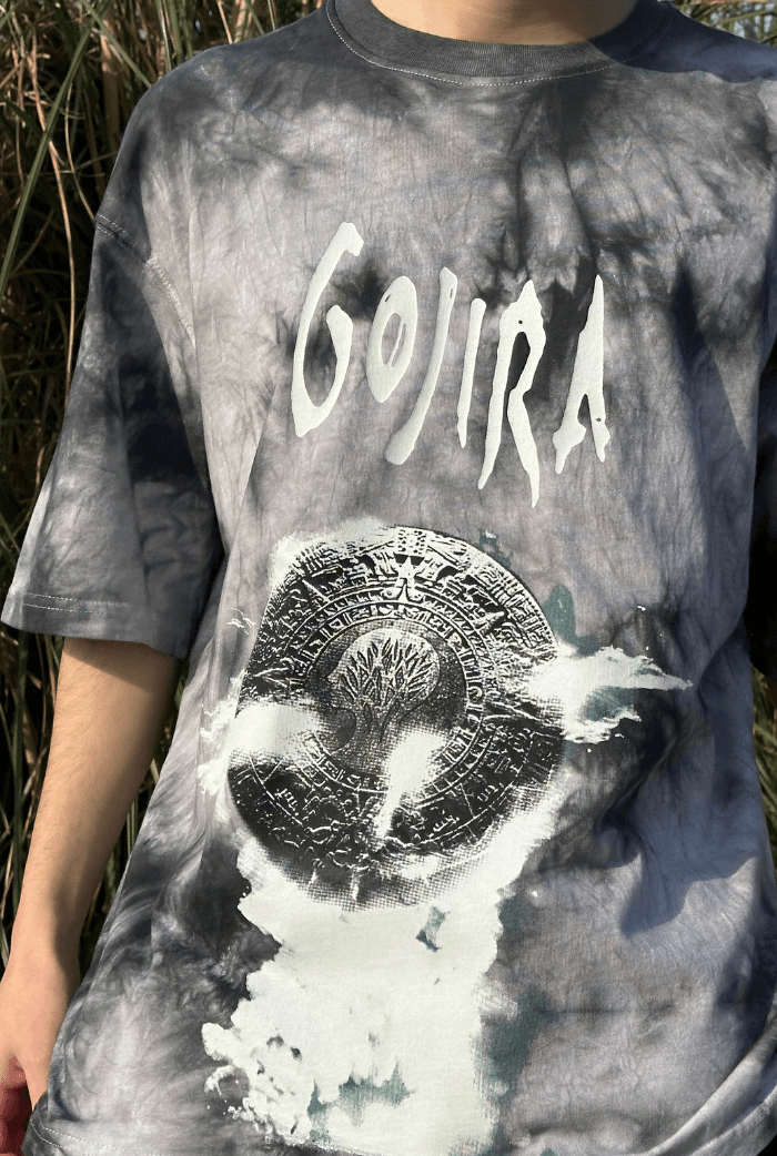 Gojira Acid Wash Oversize T-shirt