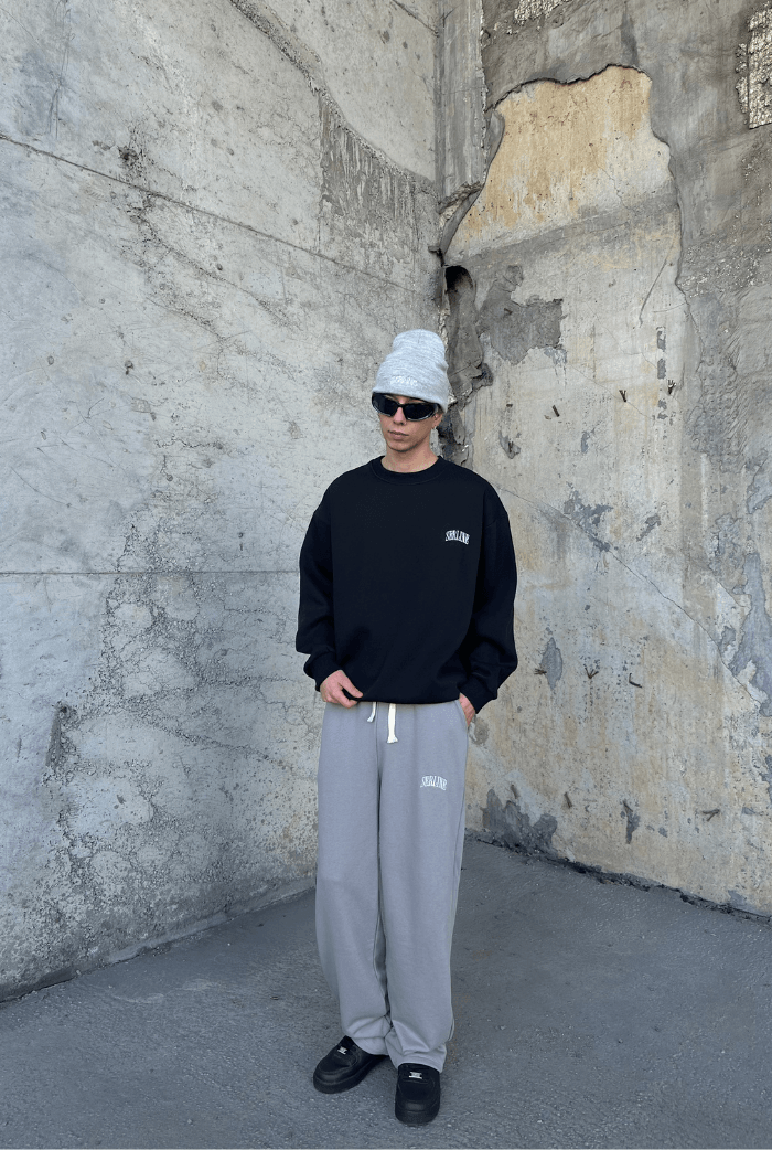 Serline Basic Oversize Sweatshirt