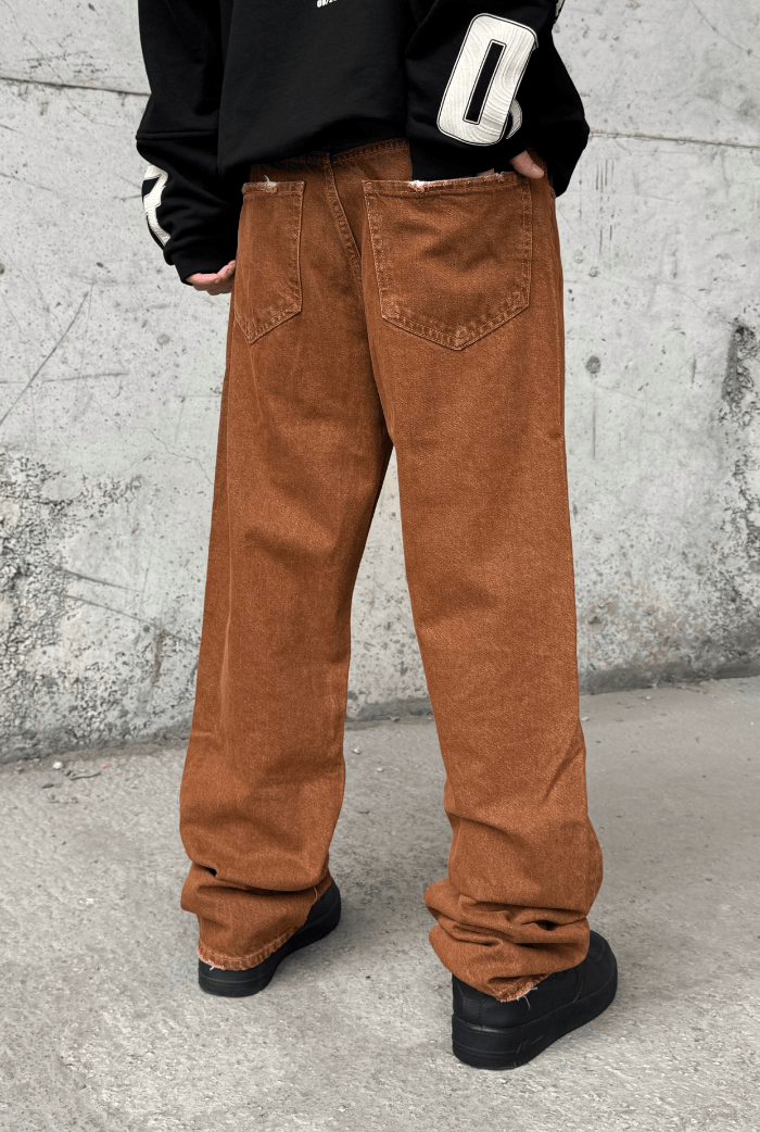 Baggy Kahverengi Pantolon