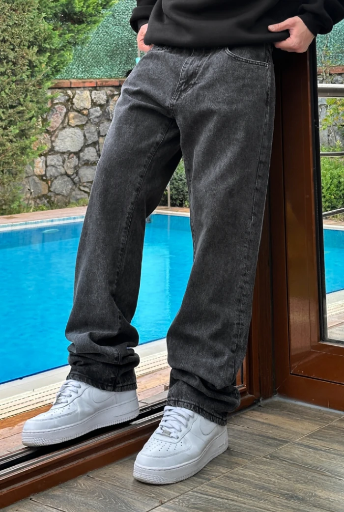 Antrasit Baggy Pantolon
