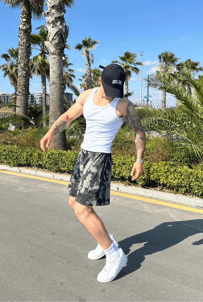 Premium Batik Oversize Şort