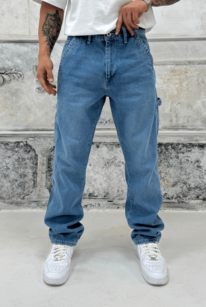 Apolet Detay Baggy Pantolon