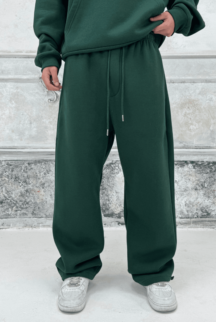 Kışlık-Basic Premium Ayarlanabilir Paça Baggy Eşofman - Benetton