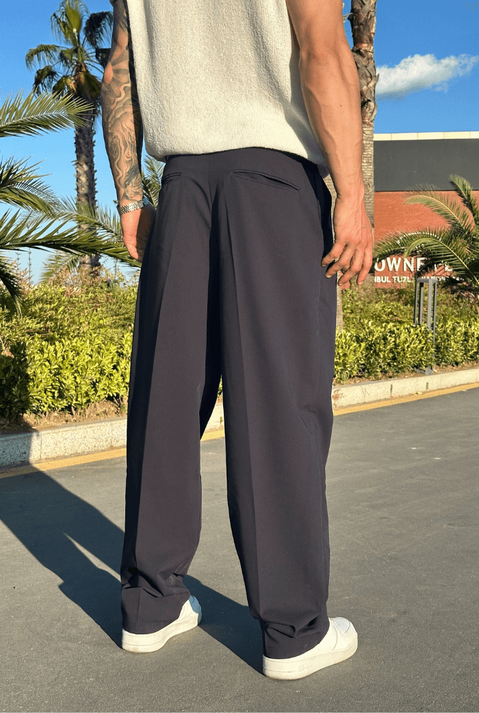 Premium Basic Oversize Kumaş Pantolon
