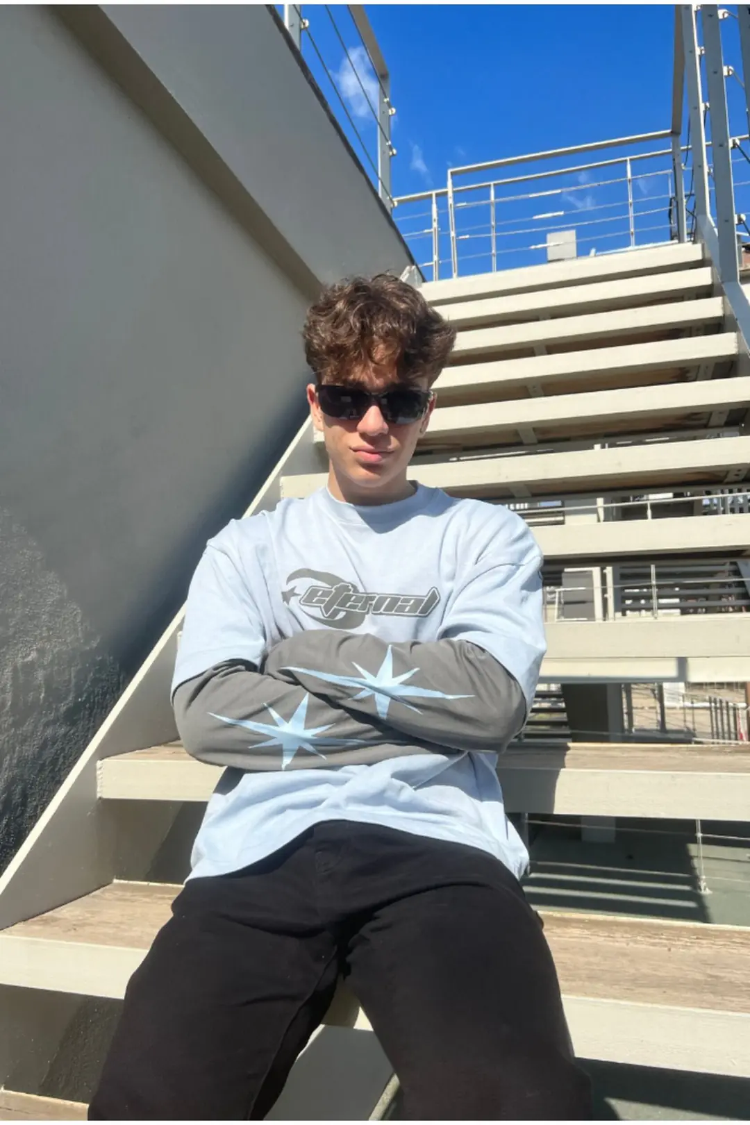 Etarnal Printed Oversize Sweat