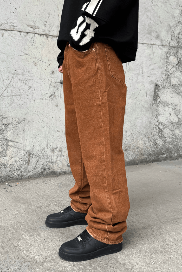 Baggy Kahverengi Pantolon