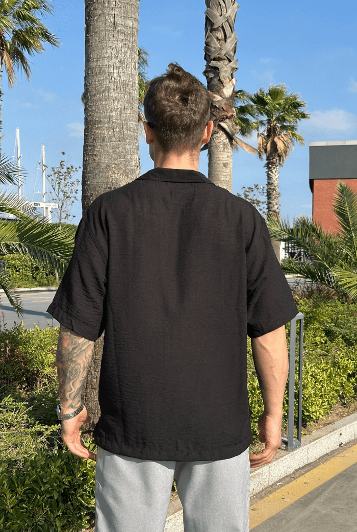 Paradise Nakışlı Premium Oversize Gömlek