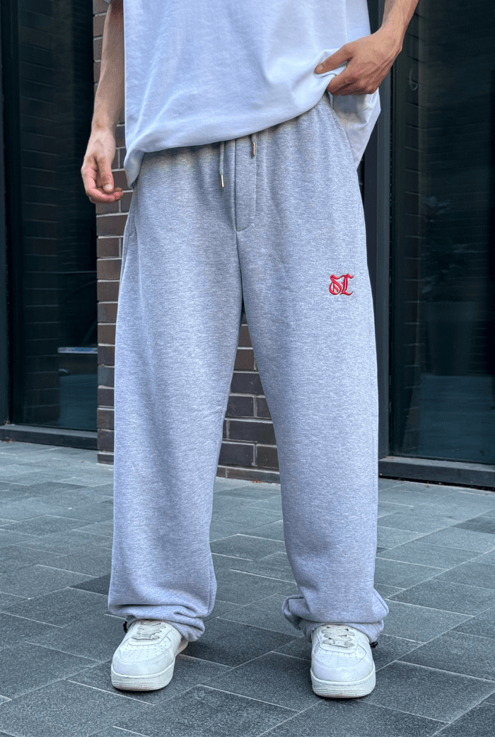 SL Premium Ayarlanabilir Paça Baggy Eşofman - Gri