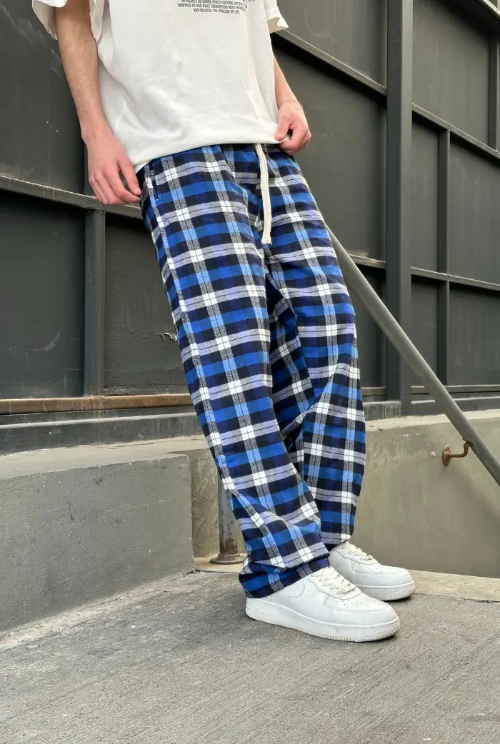 Ekose Pijama Eşofman